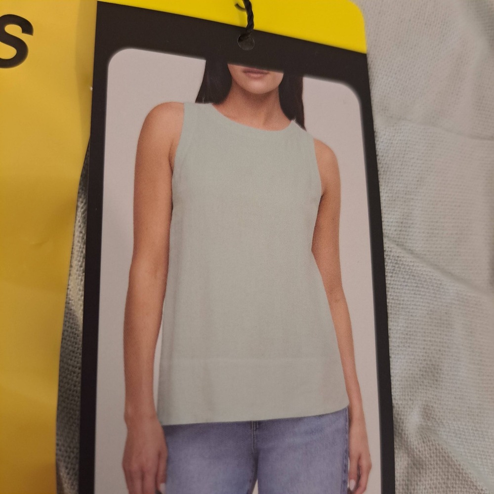 Banana Republic Womens Blouse S Blue NWT Sleeveless 1804-196